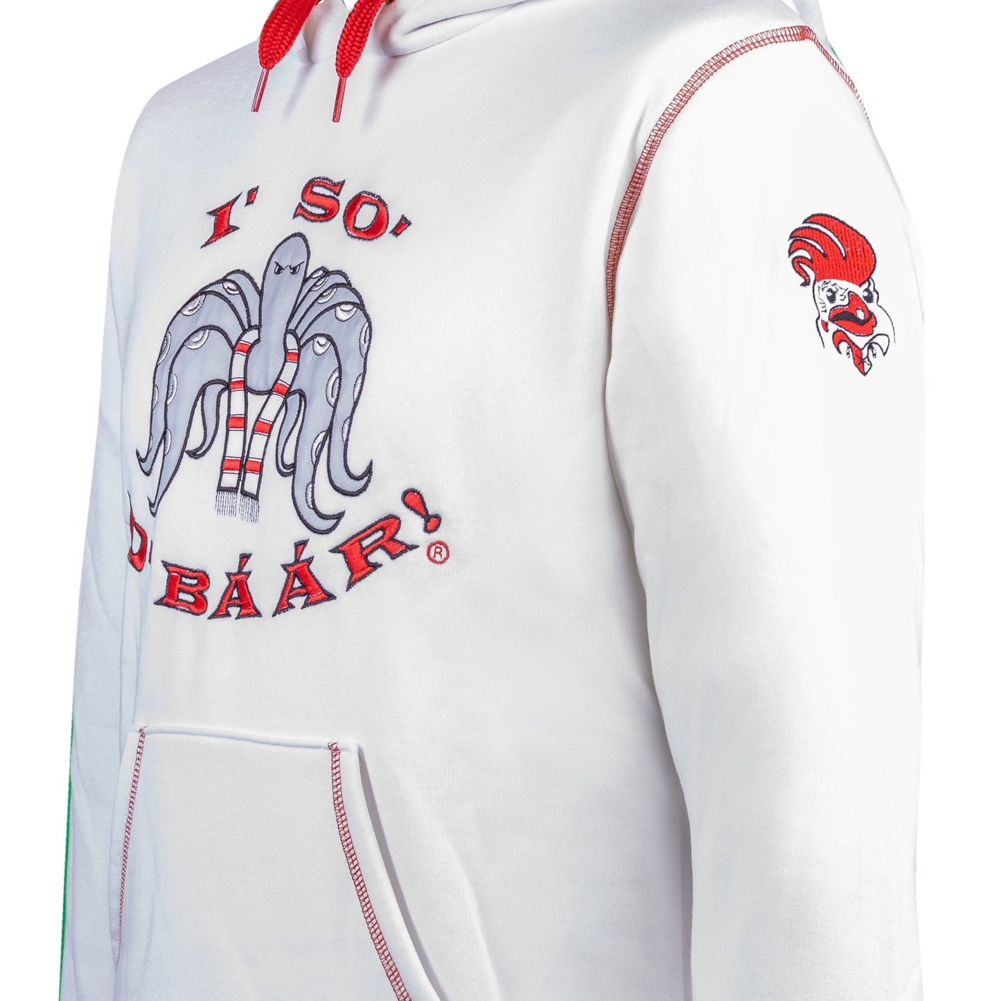 I So D Baar - La felpa invernale da stadio con ricamo - LABARI.SHOP