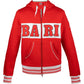 La Bari - Felpa da stadio con ricamo, zip e cappuccio - LABARI.SHOP