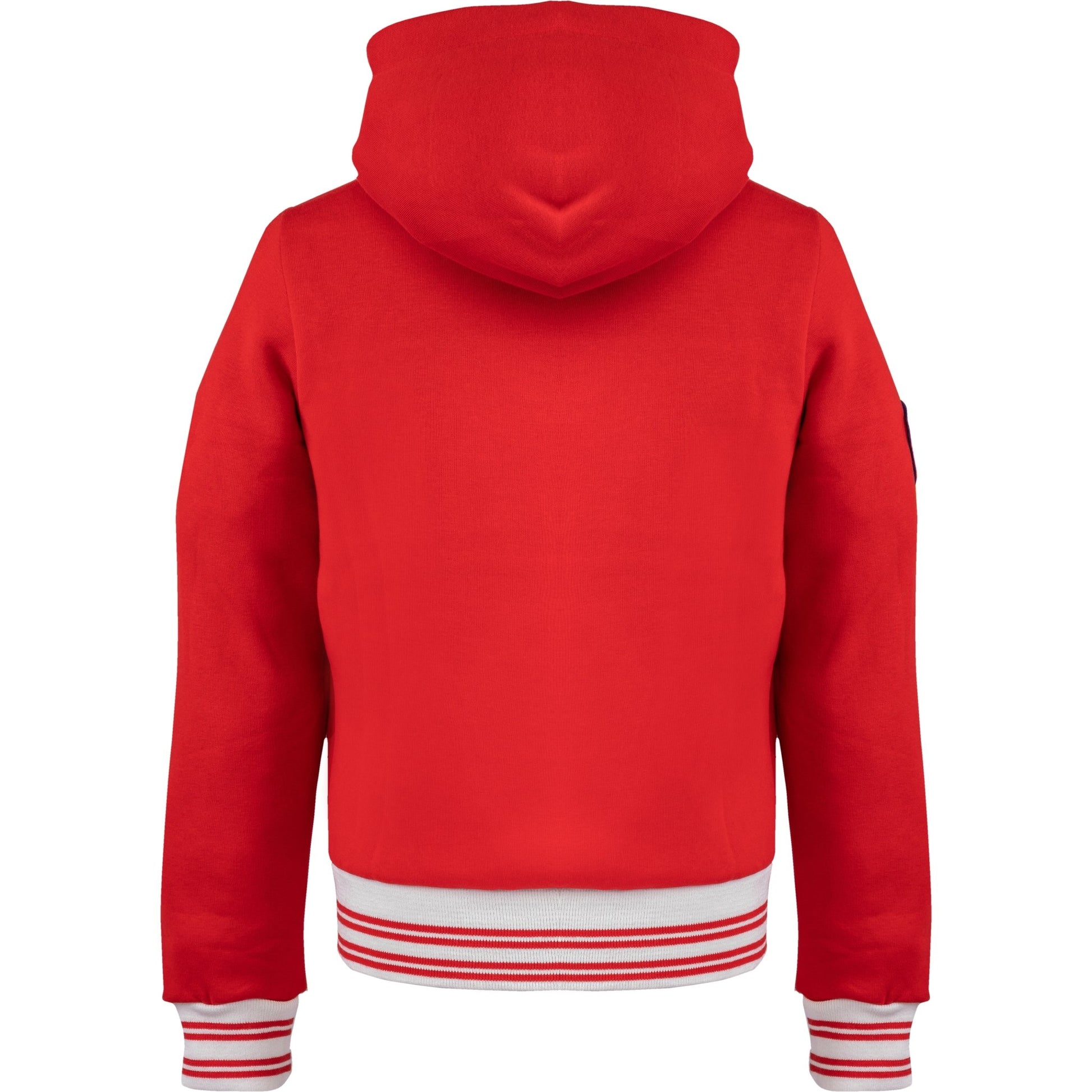 La Bari - Felpa da stadio con ricamo, zip e cappuccio - LABARI.SHOP